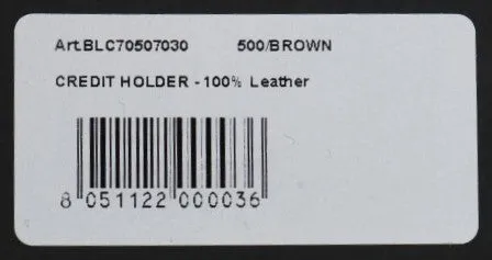 Billionaire Italian Couture Elegant Men's Leather Wallet in Men's Brown