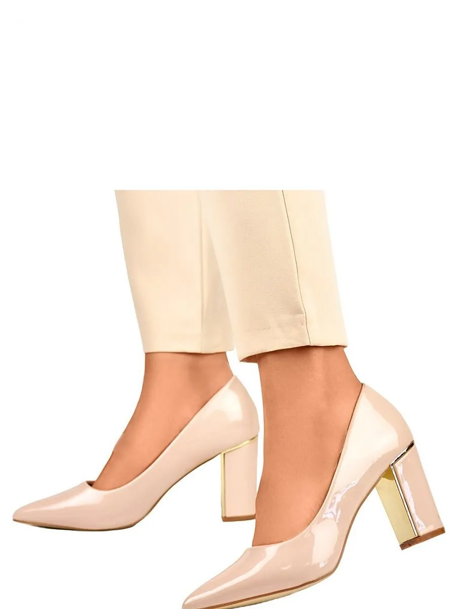 Block heel pumps model 190050 PRIMO