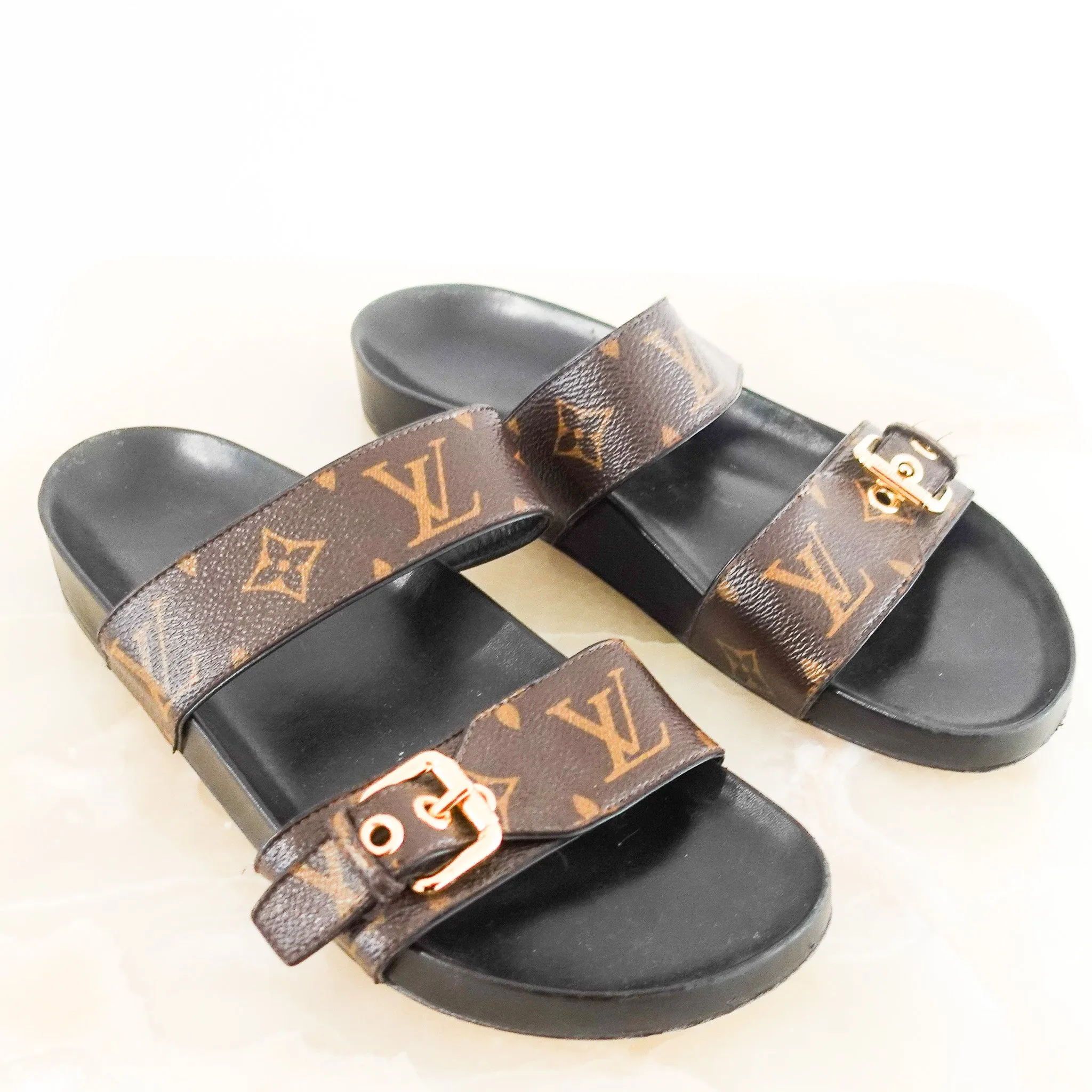 Bom dia flat comfort mules RRP £810
