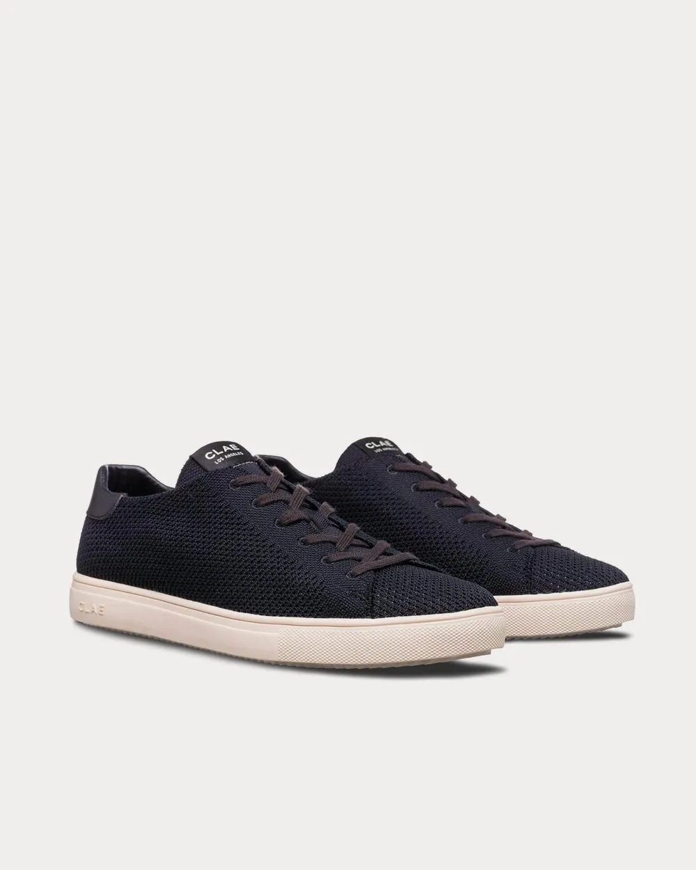 BRADLEY KNIT X SEAQUAL Black Low Top Sneakers