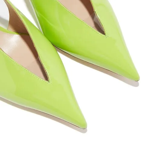 CASADEI SCARLET TIFFANY SLINGBACKS