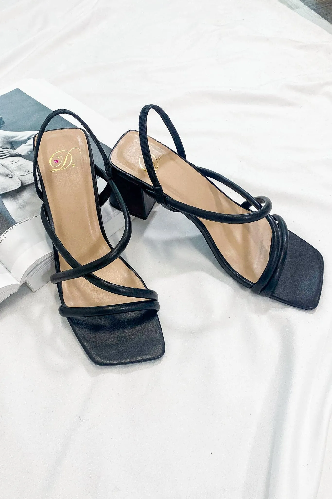 Chic Happens Strappy Heels - FINAL SALE
