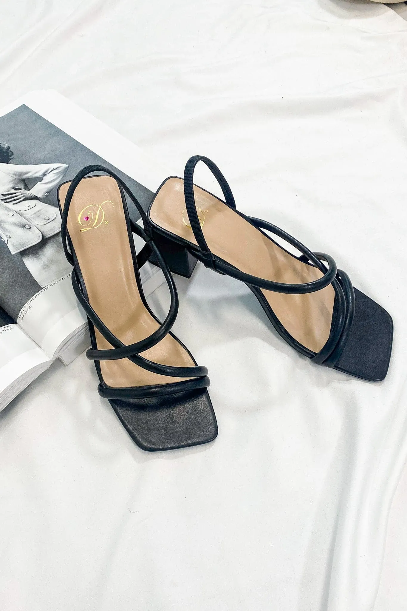 Chic Happens Strappy Heels - FINAL SALE