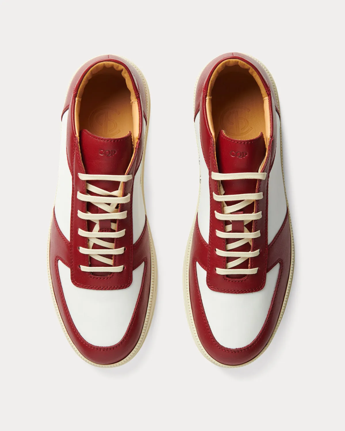 Cingo Merlot / White Low Top Sneakers