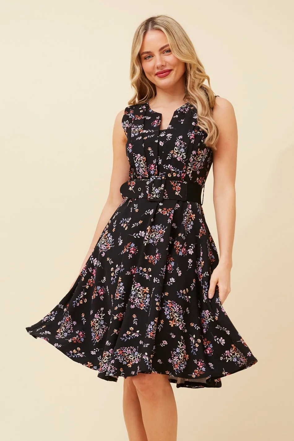 CITY CHIC FLORAL DRESS