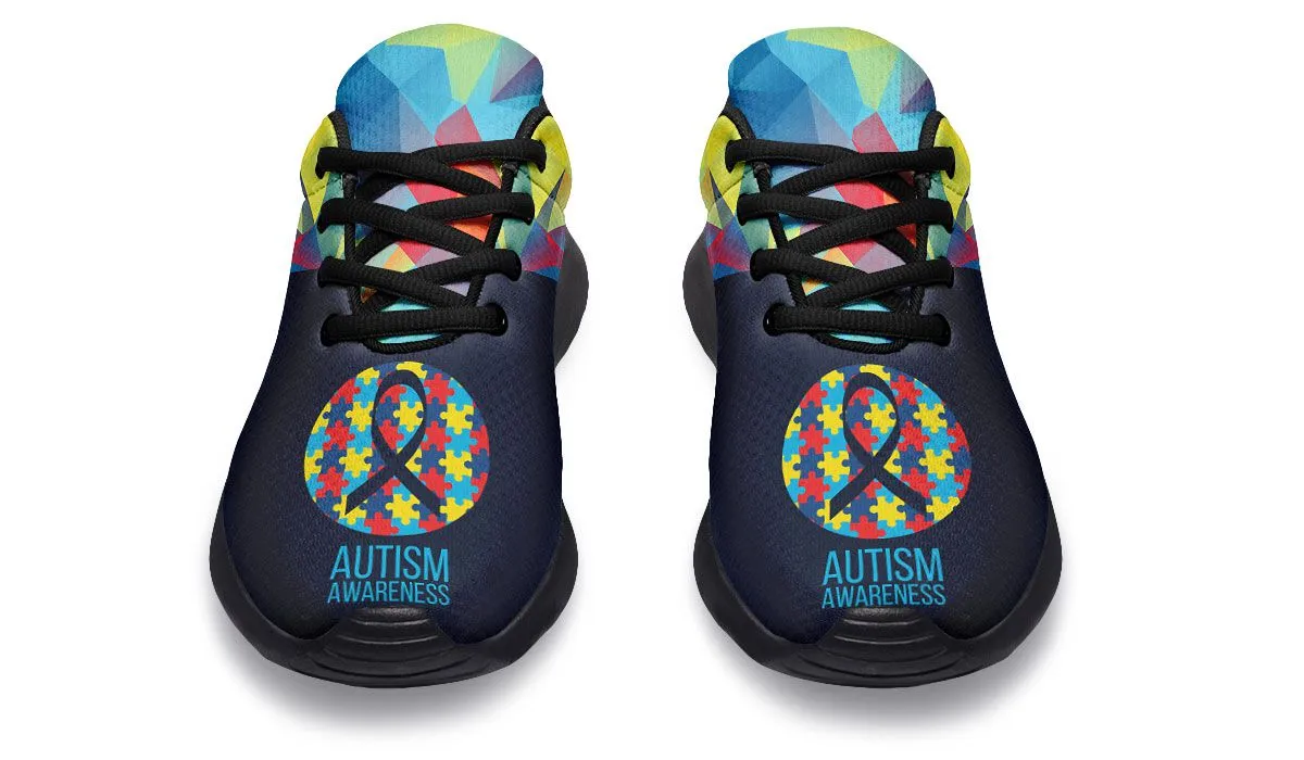 Colorful Autism Sneakers