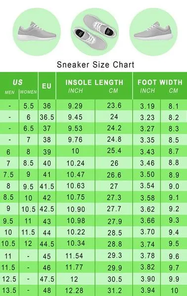 Colorful Autism Sneakers