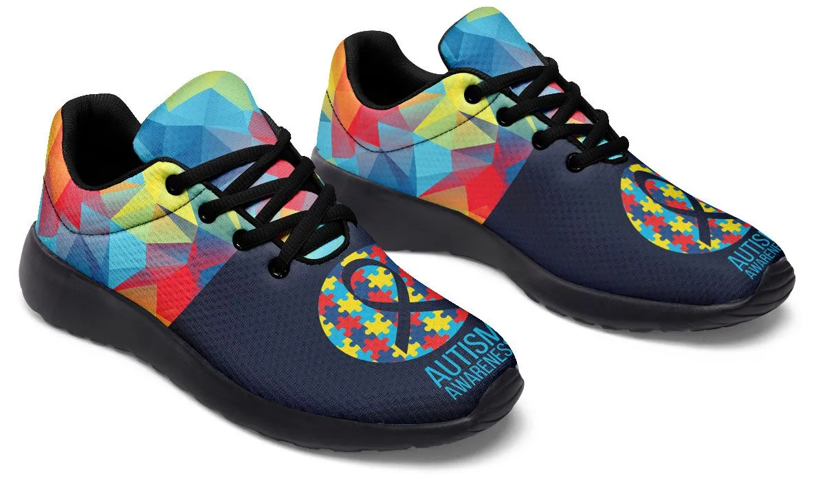 Colorful Autism Sneakers