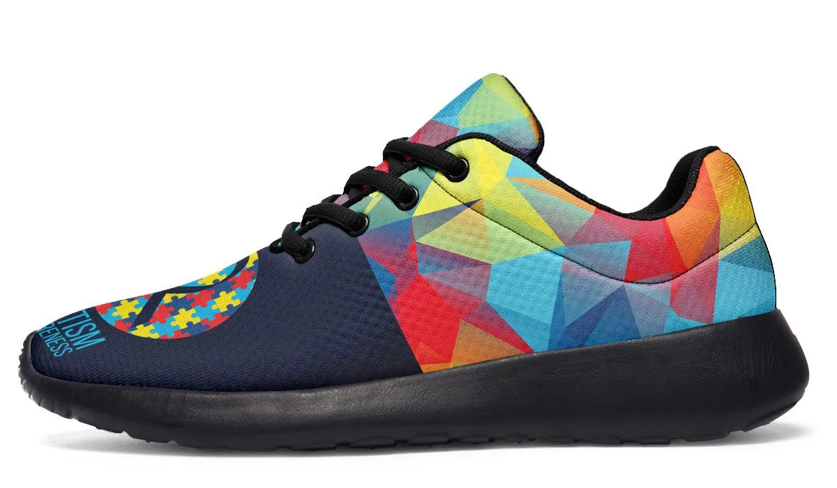 Colorful Autism Sneakers