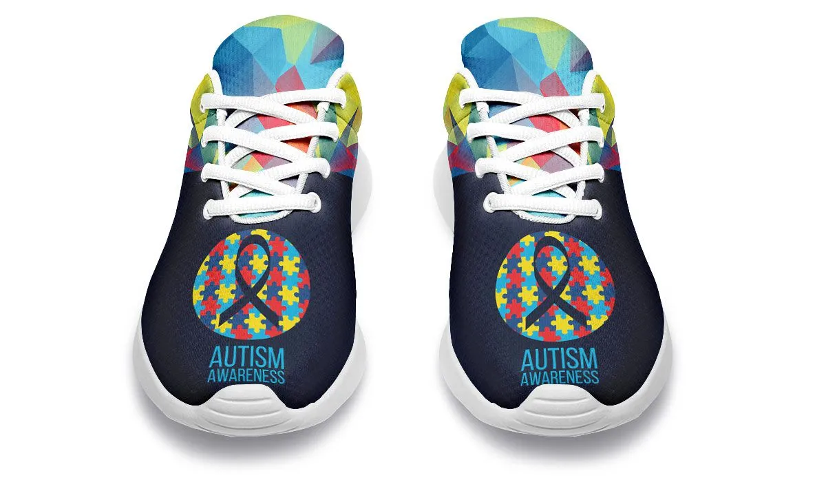 Colorful Autism Sneakers