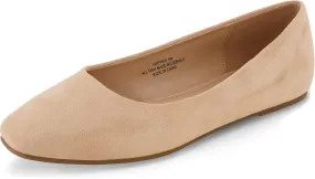 CUSHIONAIRE Women's Skipper Flat with  Memory Foam, Wide Widths Available