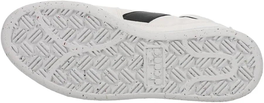 Diadora Mens Mi Basket 2030 High Sneakers Shoes Casual - Black, White