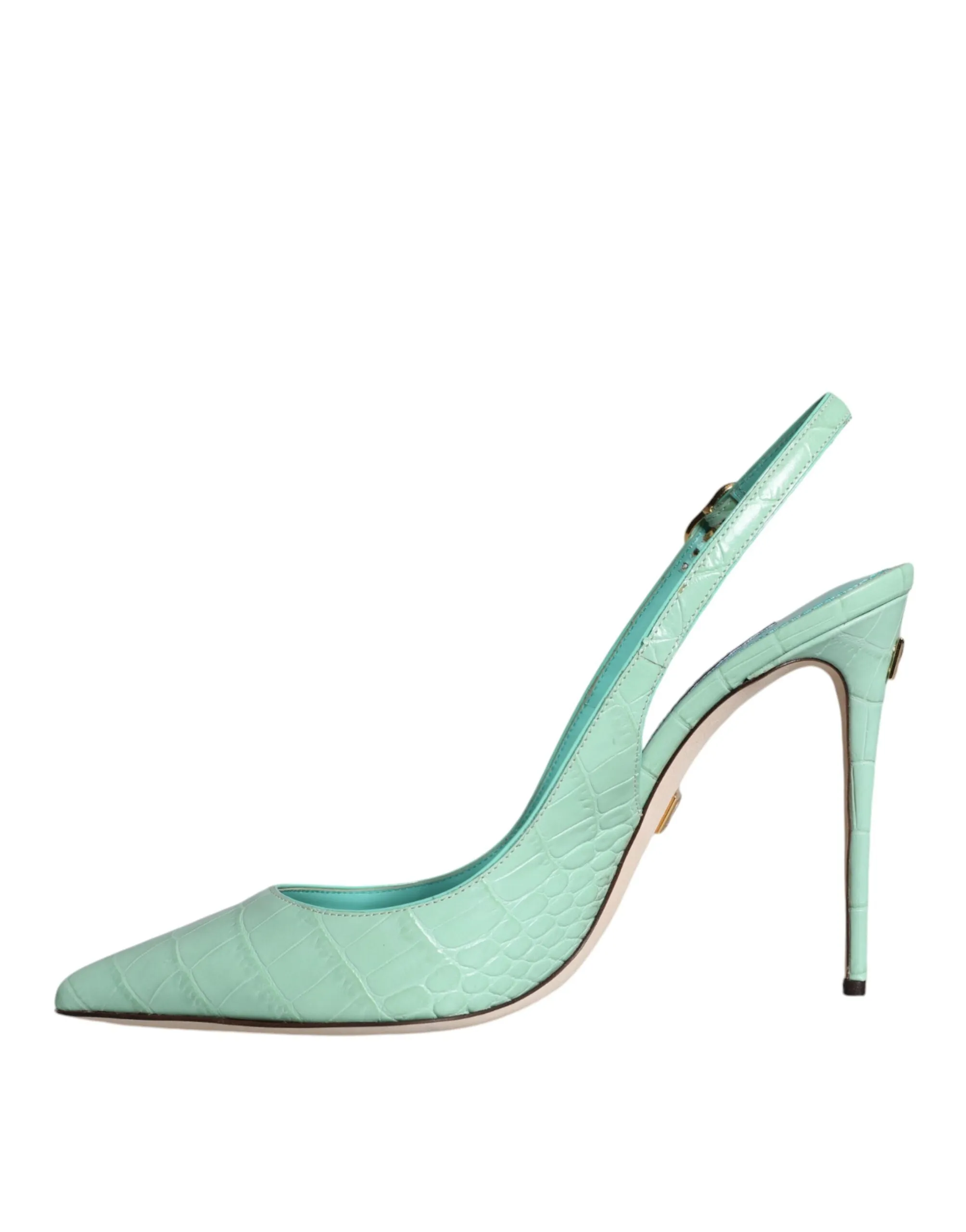 Dolce & Gabbana Slingback Pumps in Mint Green