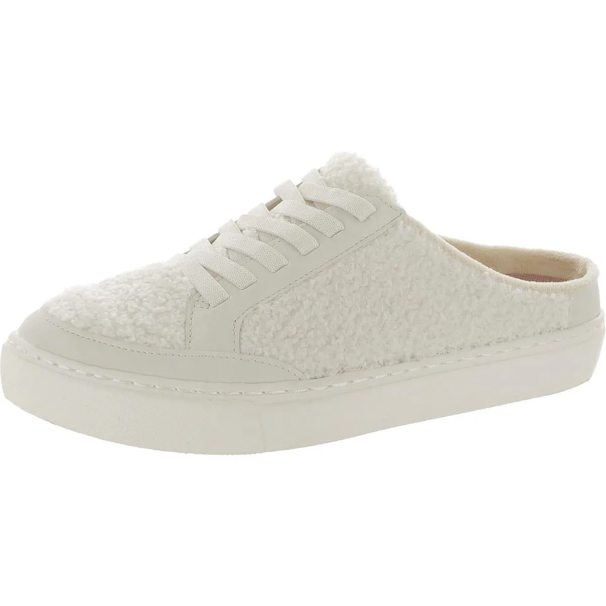 Dr. Scholl's NBD Women's Faux Shearling or Wool Slip On Sneaker Mules