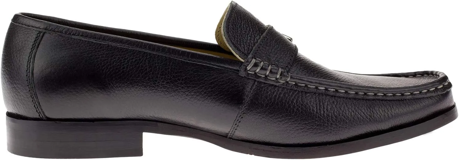 DTI BB Signature Metero Mens Leather Shoes Handmade Slip-On Dress Loafer