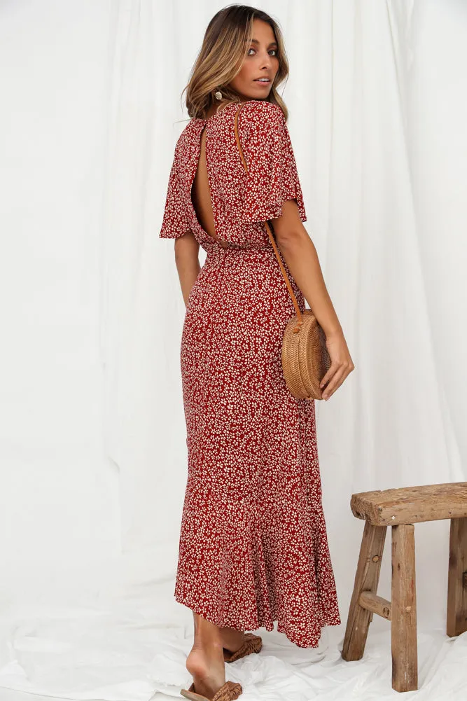 Eternity Maxi Dress Wine