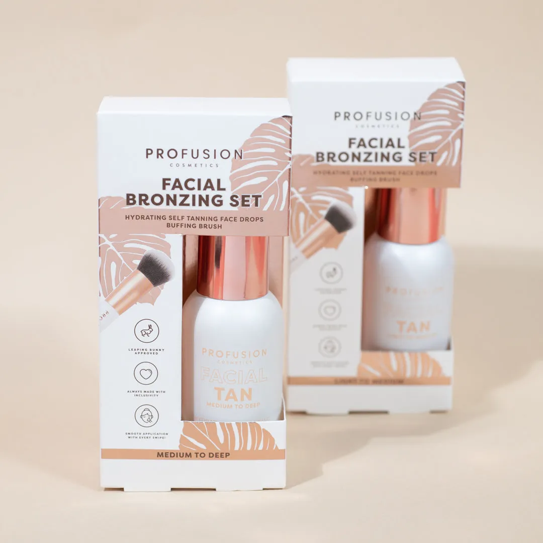 FACIAL BRONZING SET | MEDIUM TO DEEP