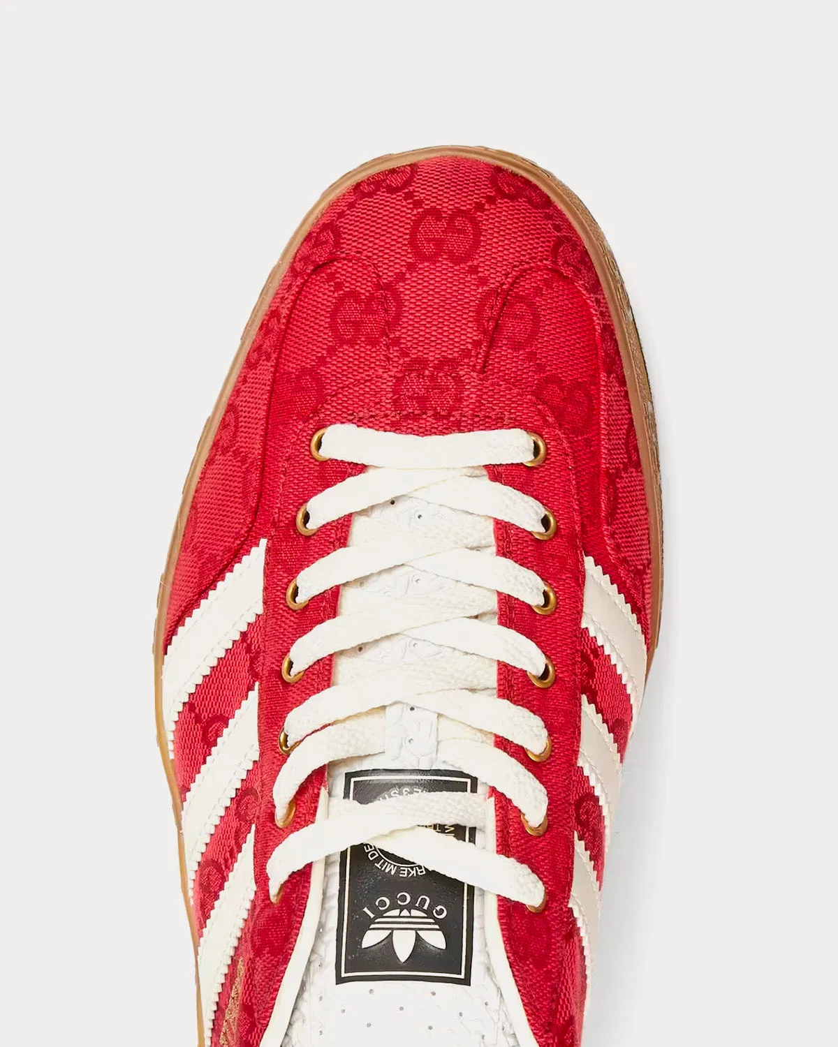 Gazelle Original GG Canvas red Low Top Sneakers