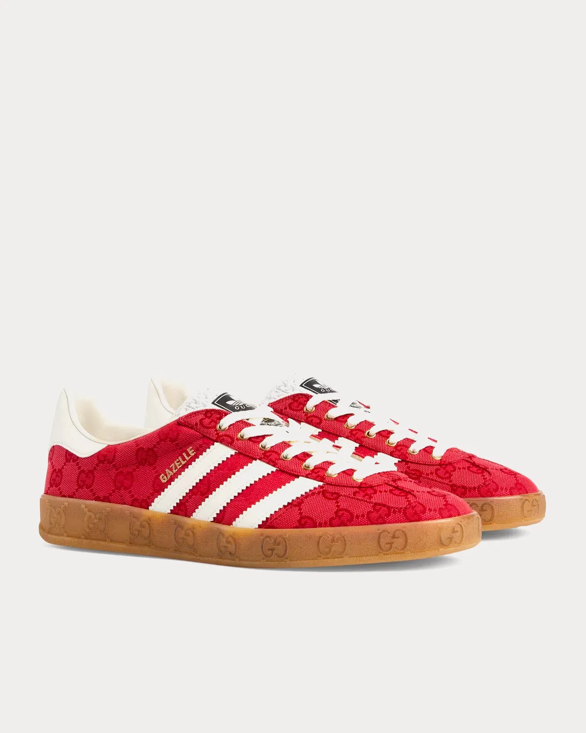 Gazelle Original GG Canvas red Low Top Sneakers