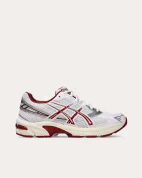 Gel-1130 White / Red Dahlia Low Top Sneakers