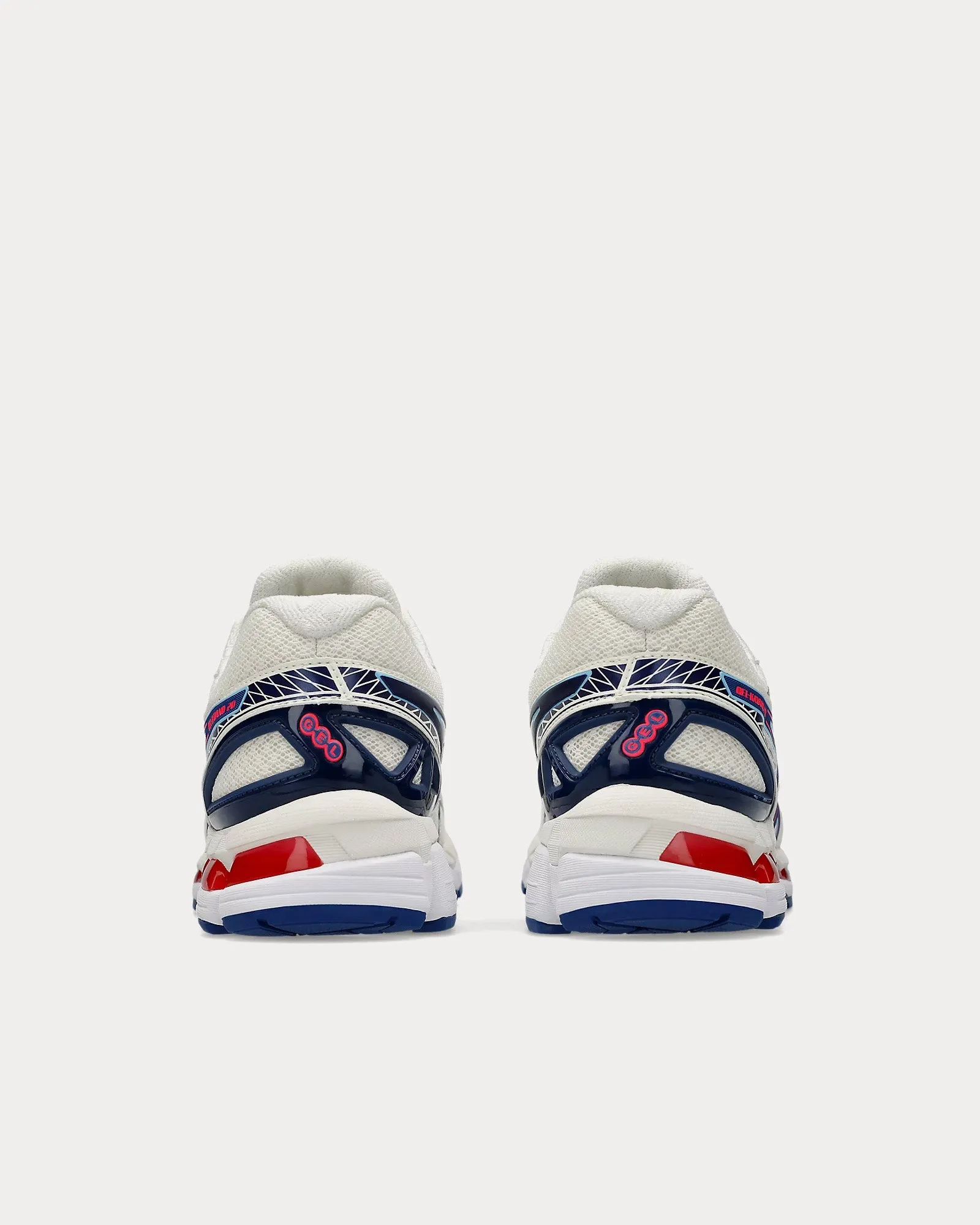 Gel-Kayano 20 Cream / Deep Marine Low Top Sneakers