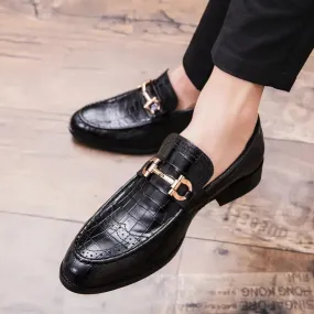 Italian Style Alligator Leather Loafers