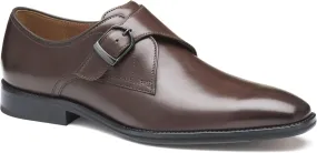 Johnston & Murphy Sullivan Single Buckle Monk Loafers, Business Casual Mens Dress Loafers, Comfortable Shoes for Men