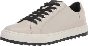 Karl Lagerfeld Paris Men's Recycled Leather Low Top Sneaker
