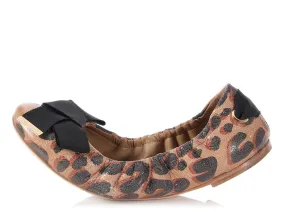 Louis Vuitton Leopard Dauphine Ballerina Flats