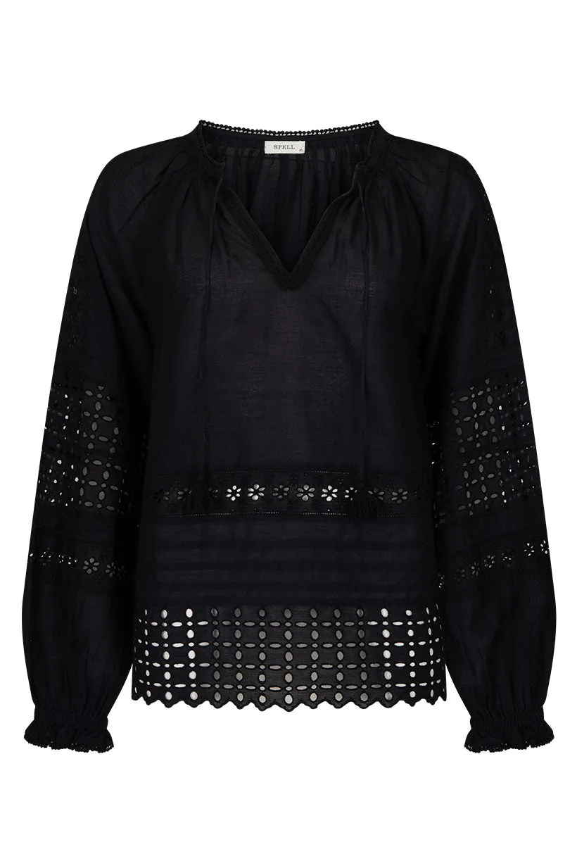 Love in the Afternoon Lace Blouse