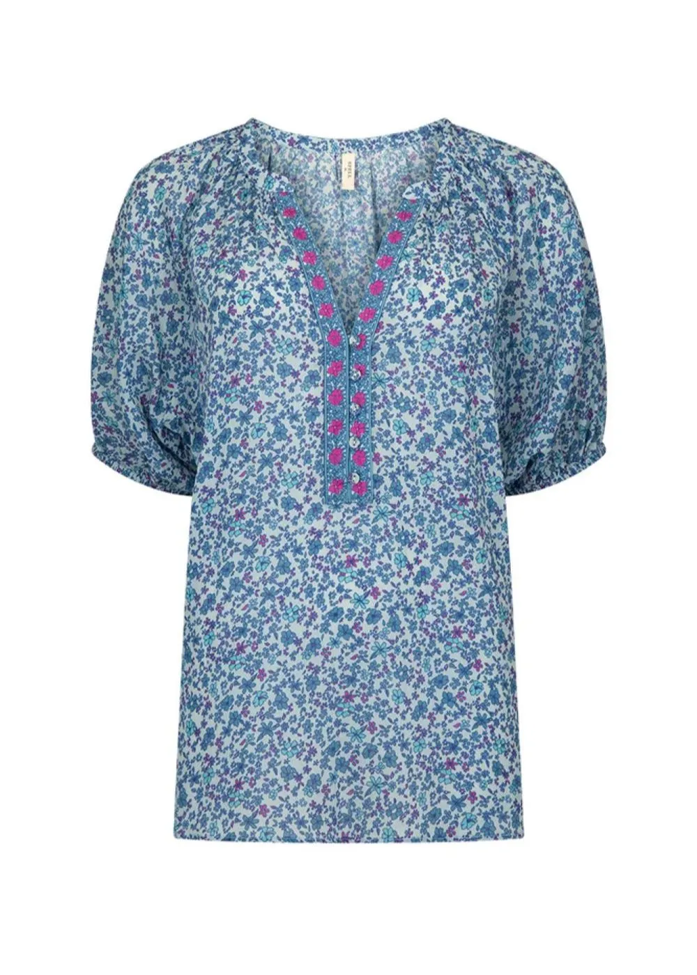 Love Jetty Short Sleeve Blouse