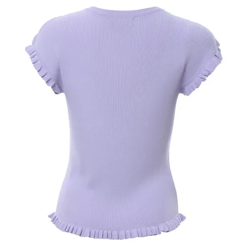 Lydia Lilac Knitted Top