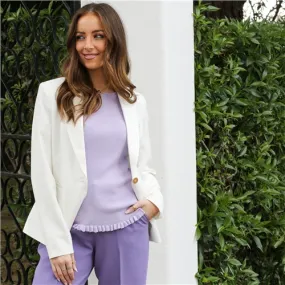 Lydia Lilac Knitted Top