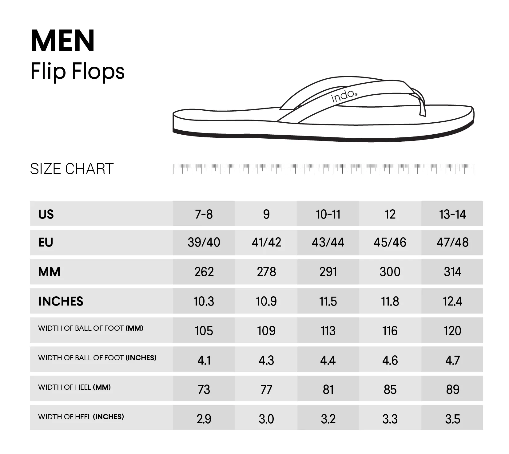Men's Thongs - Sea Salt