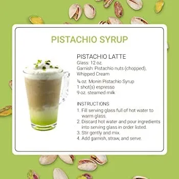 Monin Pistachio Syrup