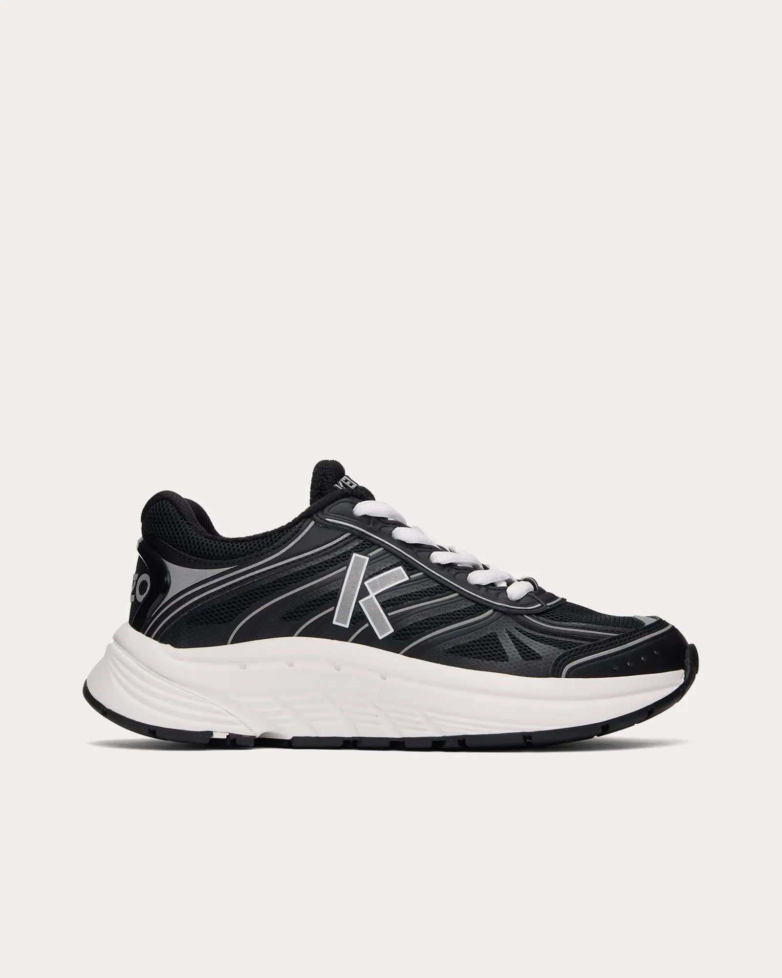 Pace Black / White Low Top Sneakers