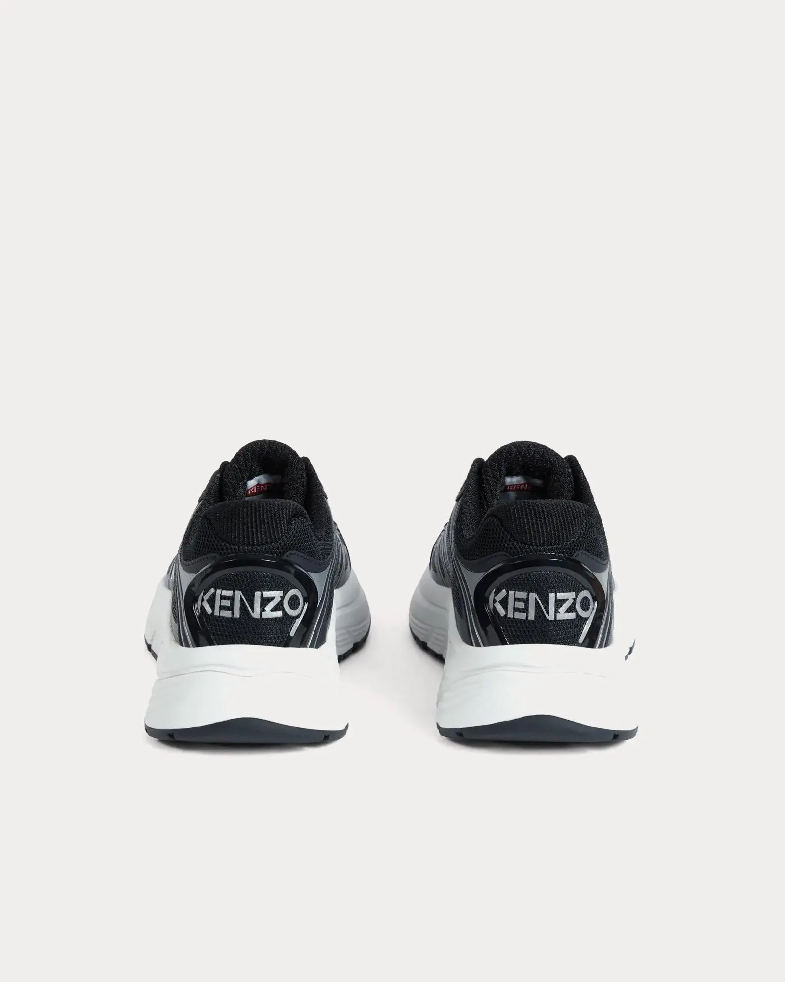 Pace Black / White Low Top Sneakers