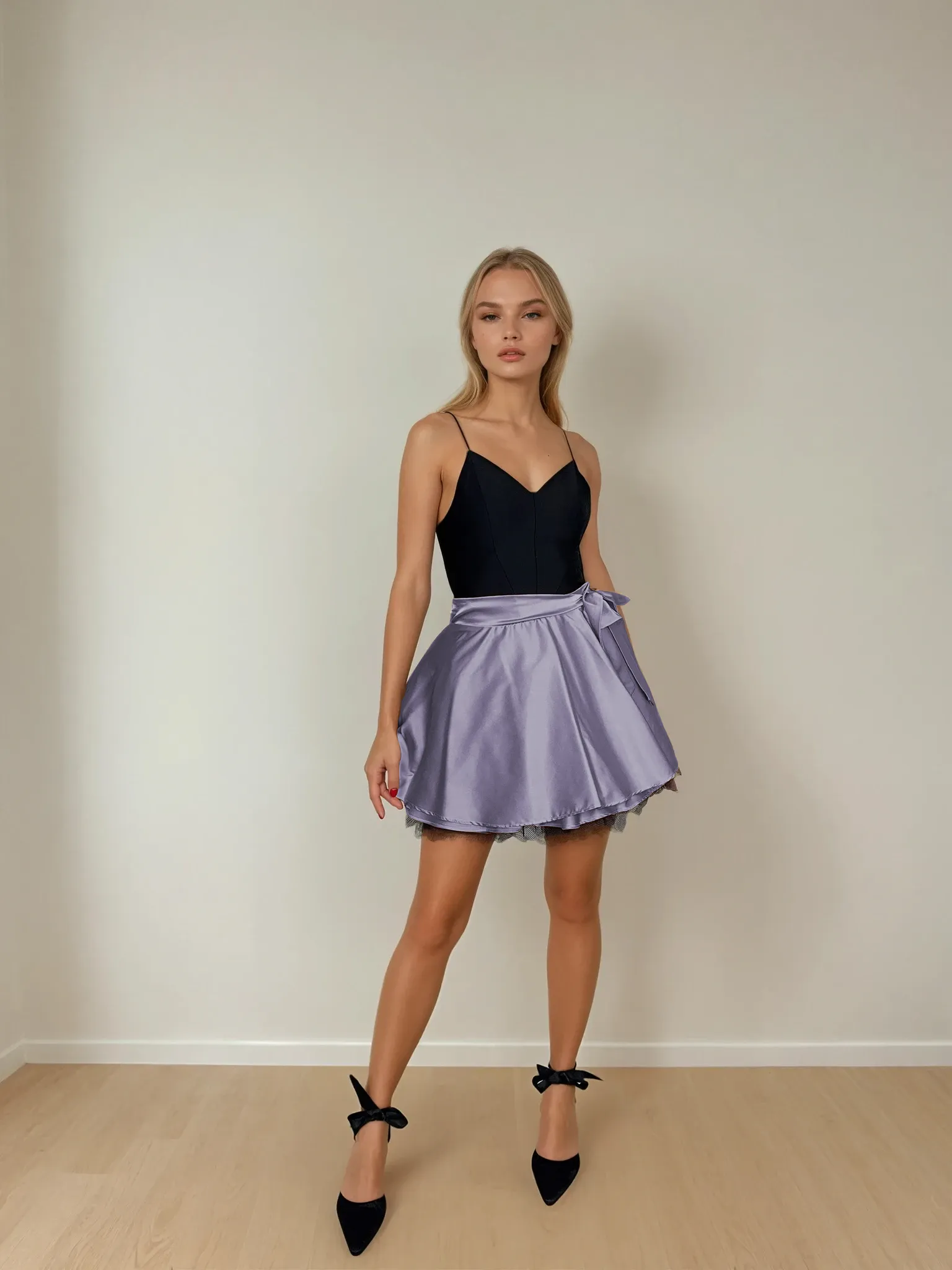 Perfect Party Ballet Wrap Skirt