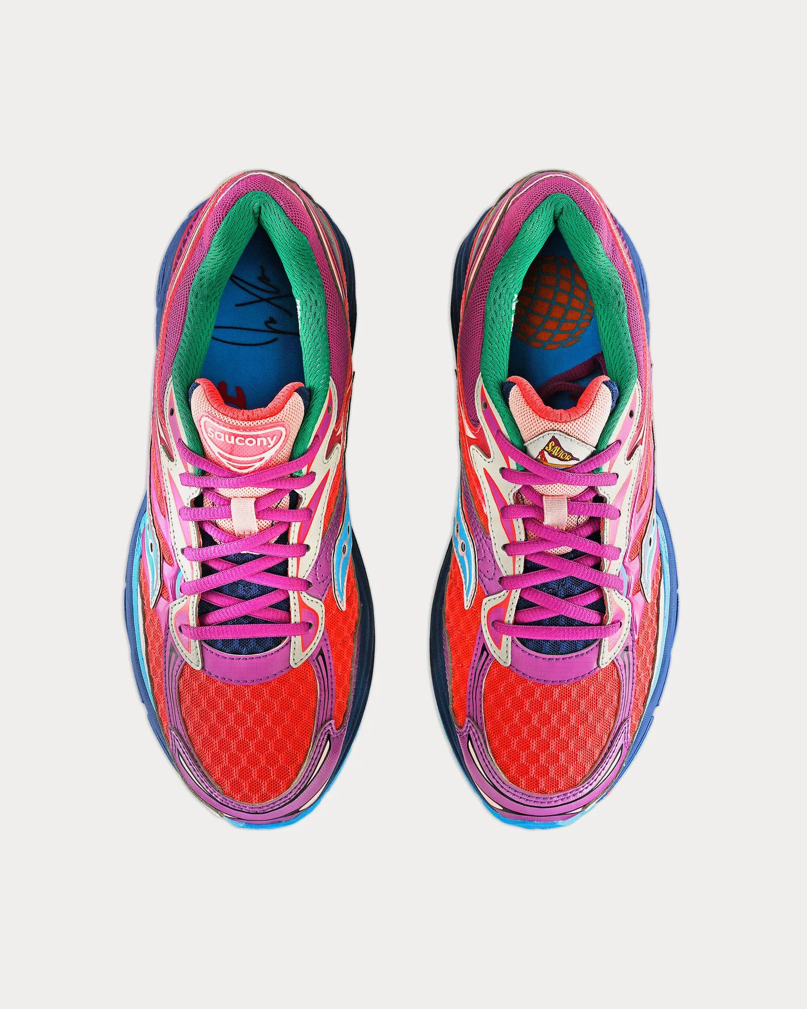 ProGrid Omni 9 Pink / Purple Low Top Sneakers