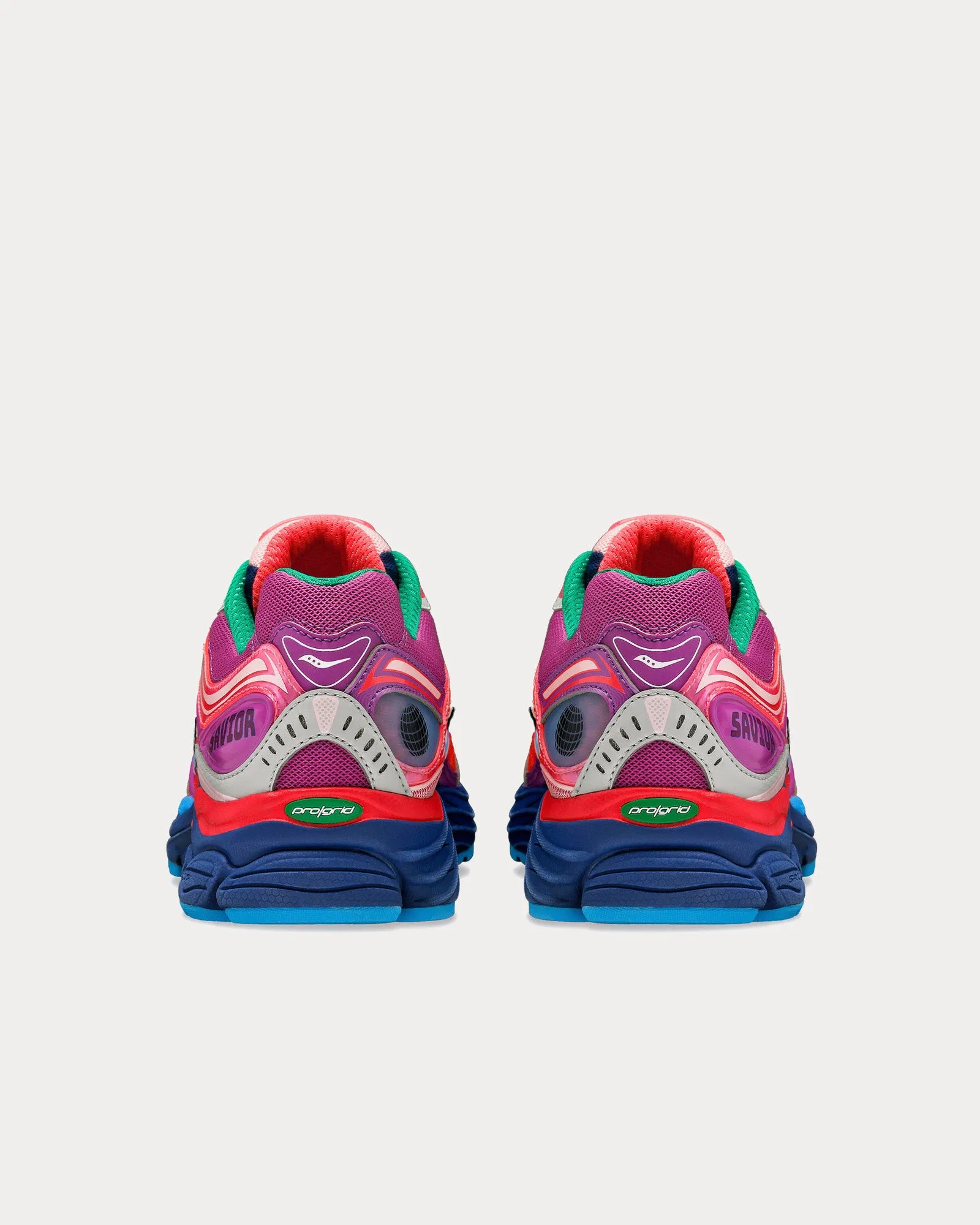 ProGrid Omni 9 Pink / Purple Low Top Sneakers