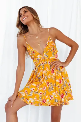Sedona Dress Mustard
