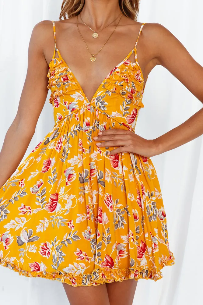 Sedona Dress Mustard