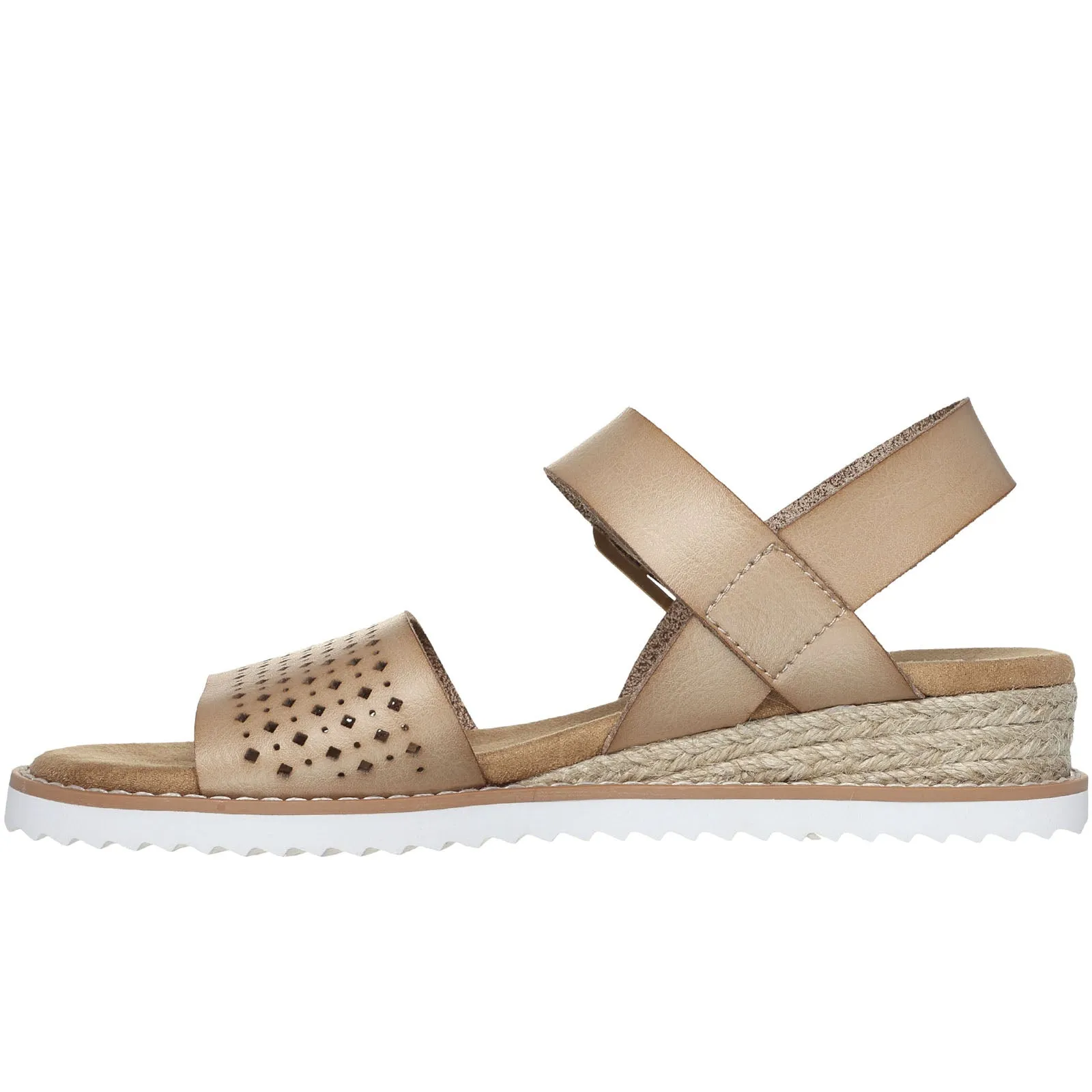 Skechers Womens Bob Desert Kiss Sandals - Natural