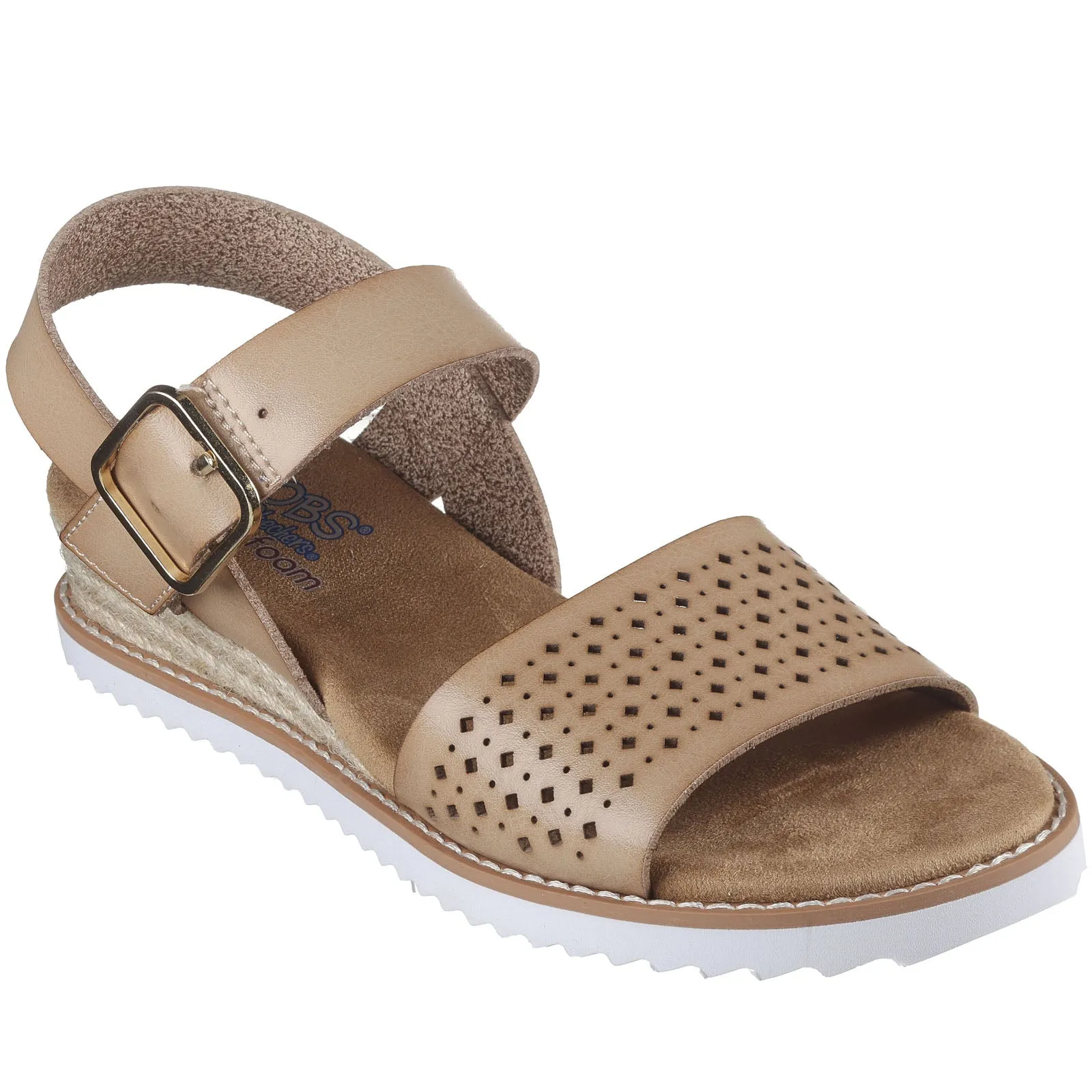 Skechers Womens Bob Desert Kiss Sandals - Natural