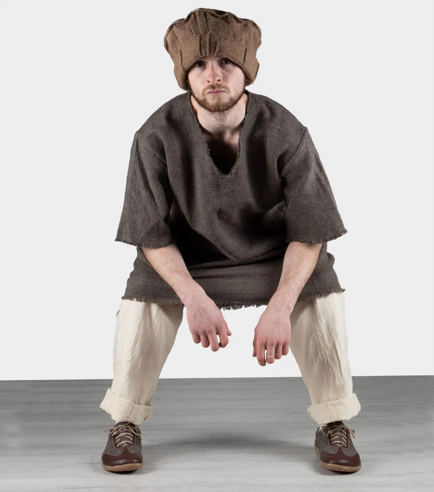 Sneaky Ninjas | Yak Wool and Leather Barefoot Retro Trainers