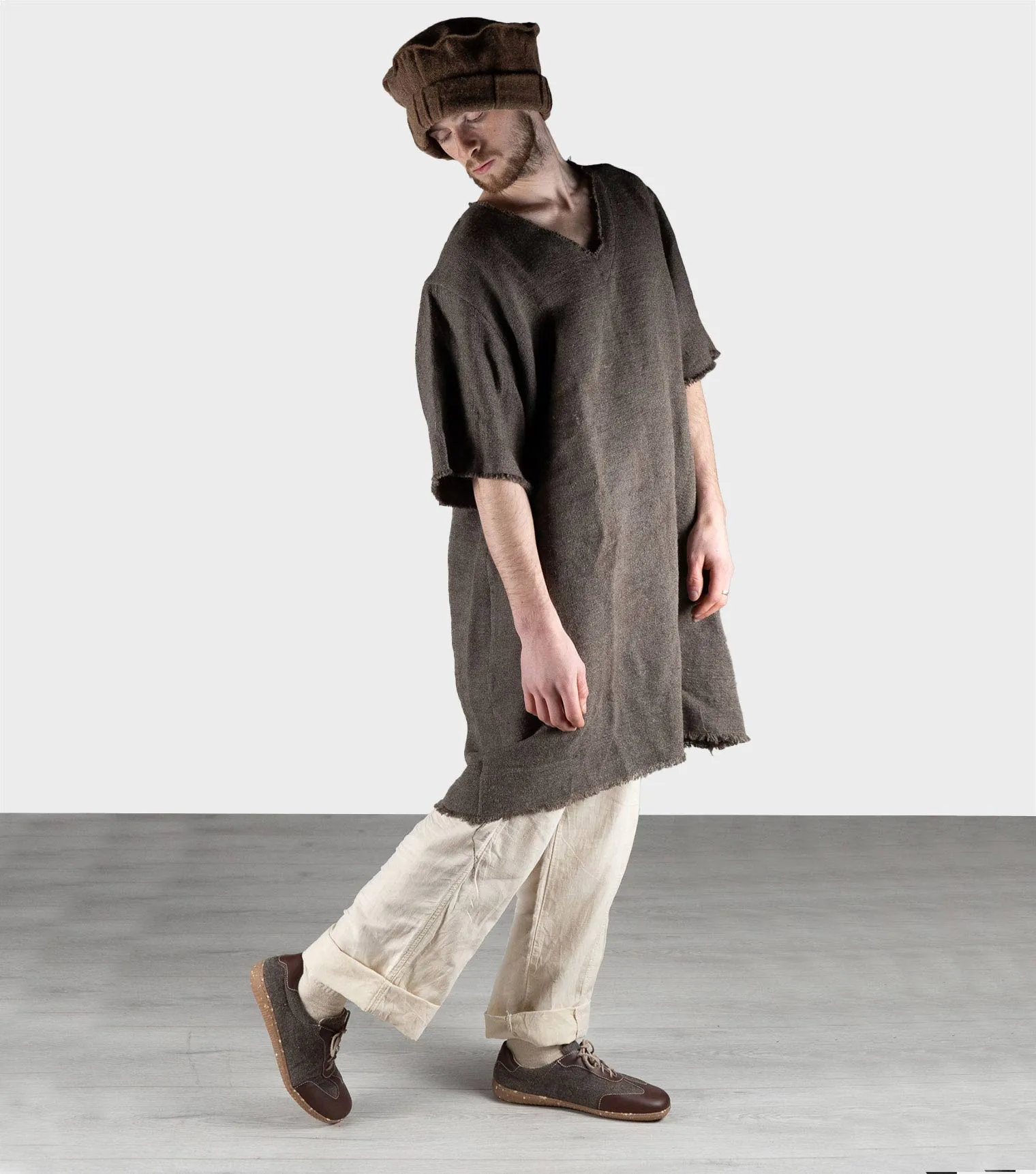 Sneaky Ninjas | Yak Wool and Leather Barefoot Retro Trainers