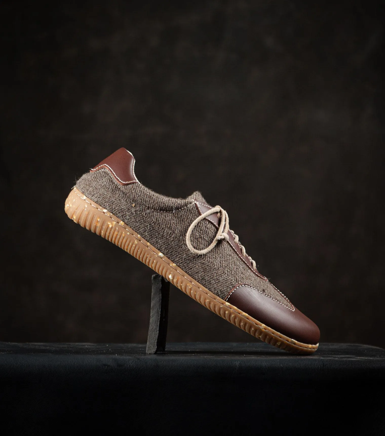 Sneaky Ninjas | Yak Wool and Leather Barefoot Retro Trainers