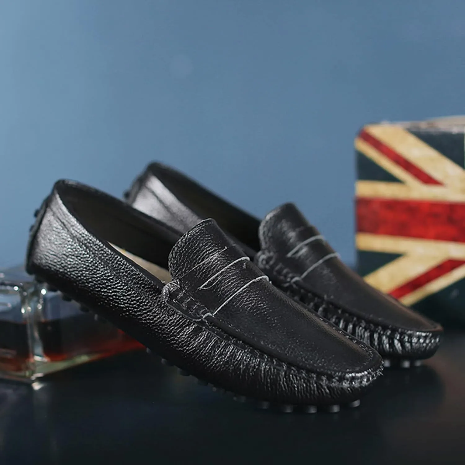 SywzX&xfybz Men's Loafers Slip on Shoes Loafers Driving Loafers Casual Penny Loafers for Men