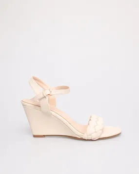 Tomaz NN200 Ladies Braided Wedges Heels