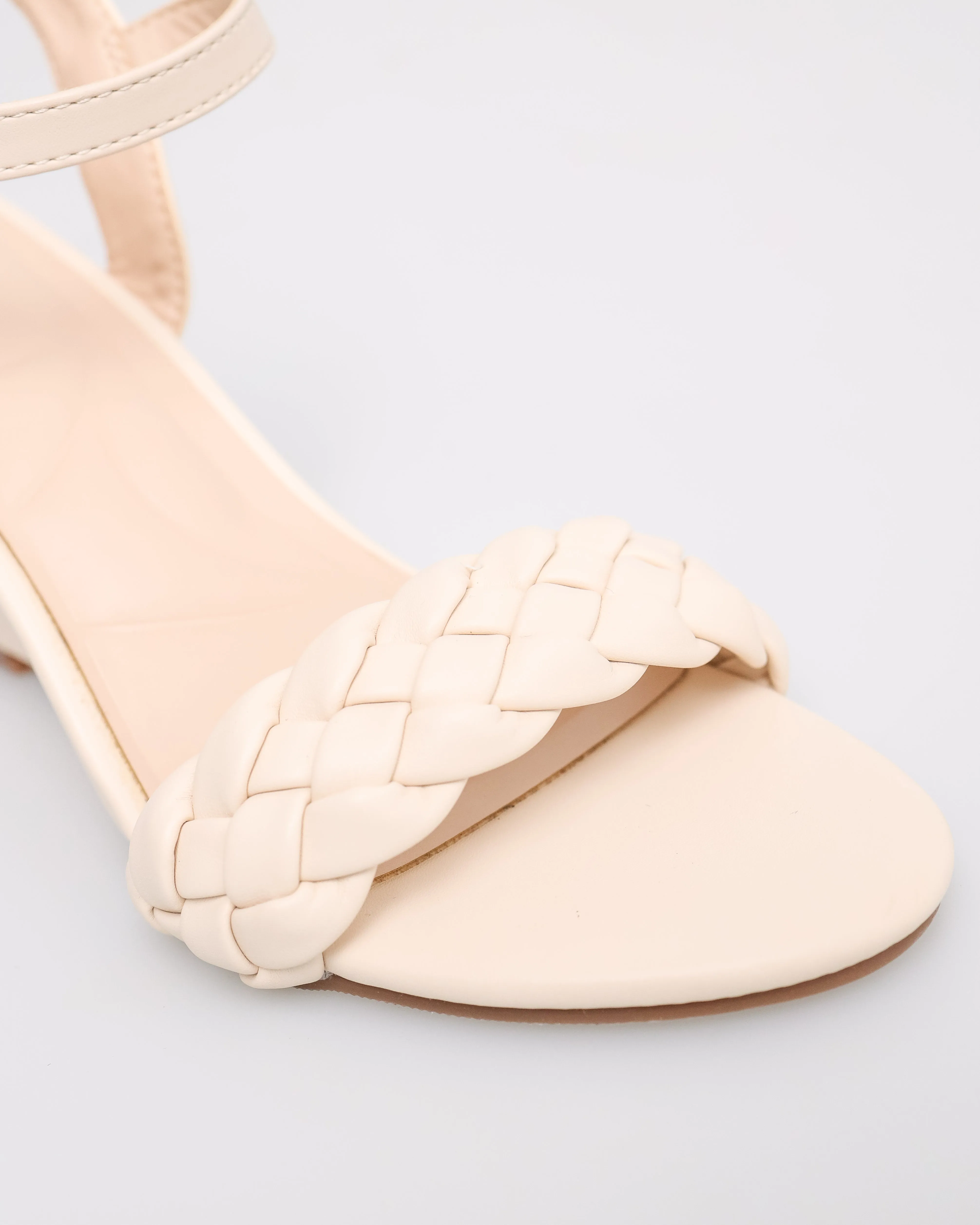 Tomaz NN200 Ladies Braided Wedges Heels